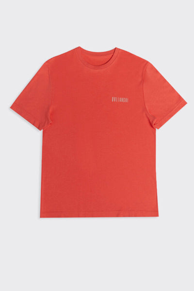 Logo Printed T-Shirt – Coral