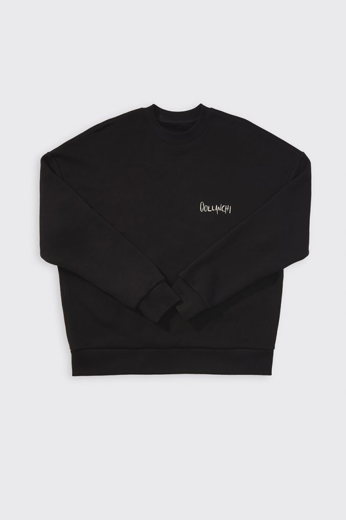 Named500gsm Sweatshirt – Black
