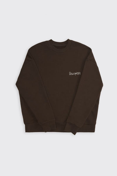 Bracken 500gsm Sweatshirt – Dark Brown
