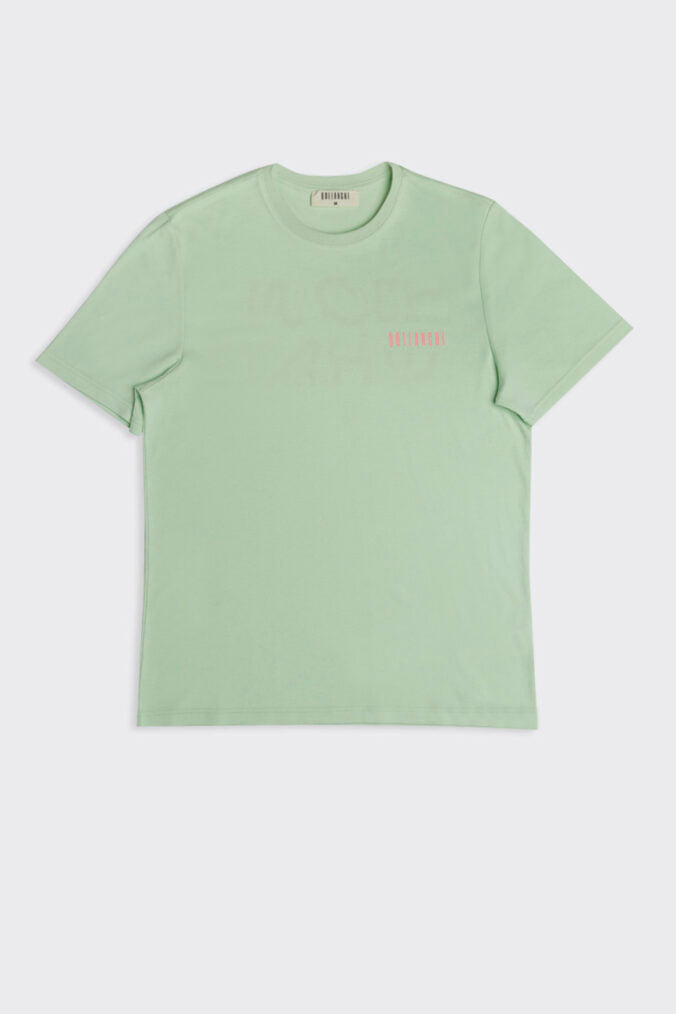 Now What Printed T-shirt – Mint Yeşil