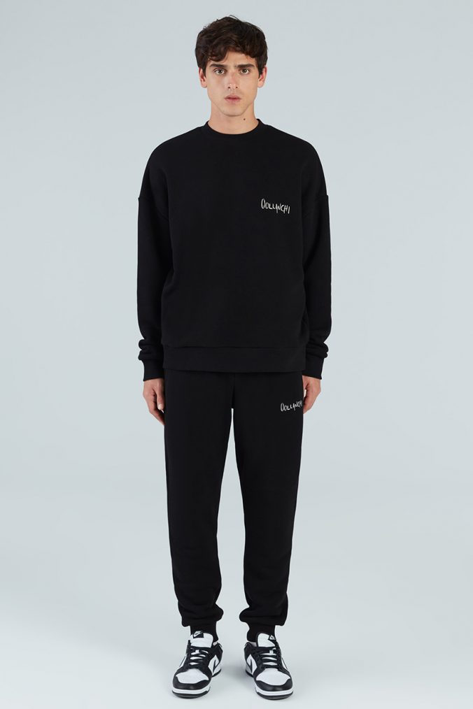 Named500gsm Sweatshirt – Black