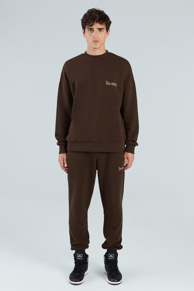 Bracken 500gsm Sweatshirt – Dark Brown