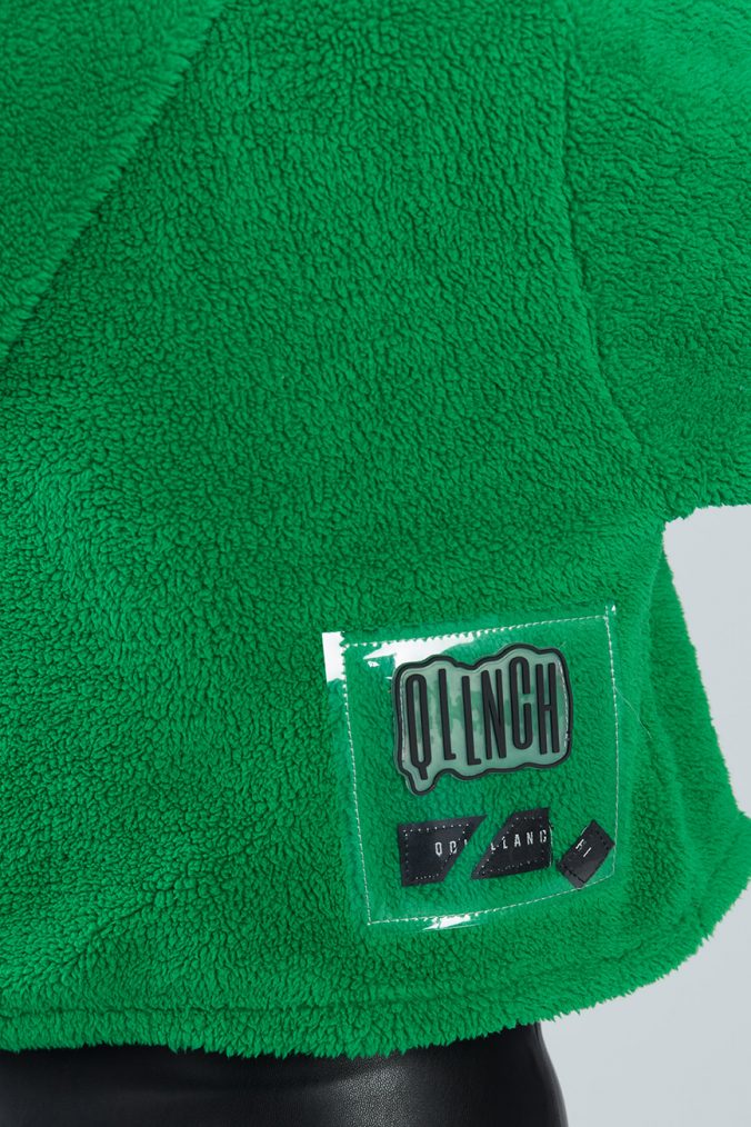 Bee Teddy Sweatshirt – Yeşil
