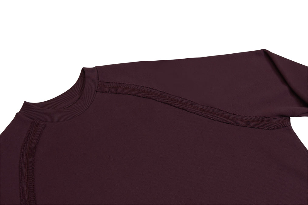 Ouli Oversize Raglan Sweatshirt - Space Black