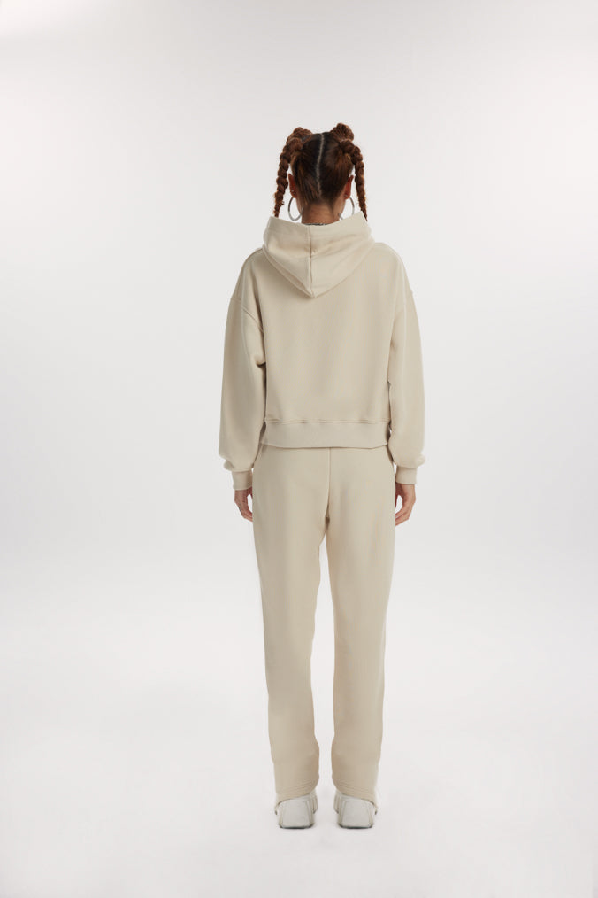 Maia Hoodie-Oyster Gray
