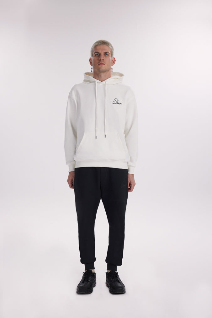 Maskless Oversize Hoodie - Off White