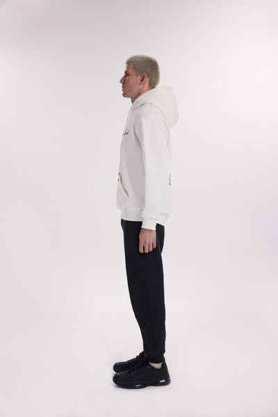 Maskless Oversize Hoodie - Off White